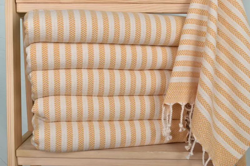 40x18 Cotton Chevron Towel, Gift For Her, Custom Hand Towel, Turkish Hand Towel, Grandma Gift, Monogram Hand Towel, Best Friend Gift, Boyfriend Gift - 2