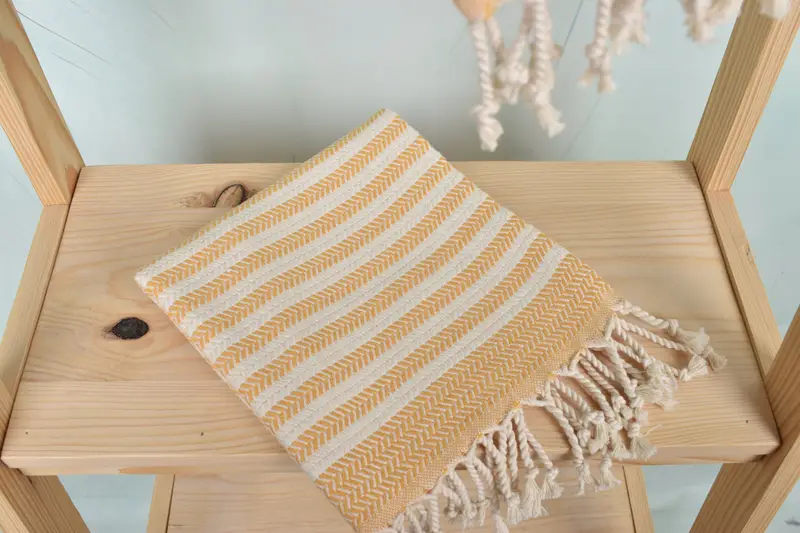 40x18 Cotton Chevron Towel, Gift For Her, Custom Hand Towel, Turkish Hand Towel, Grandma Gift, Monogram Hand Towel, Best Friend Gift, Boyfriend Gift - 5