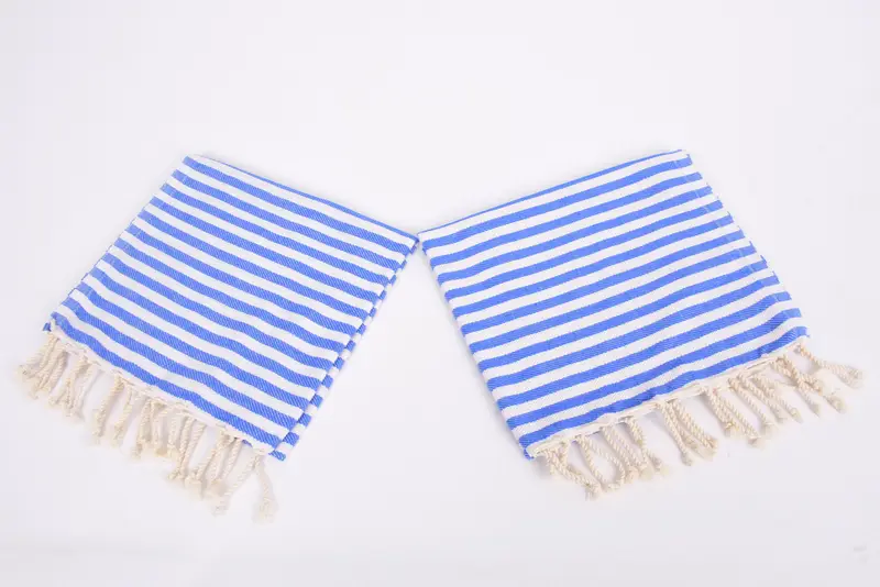 Regalos de dama de honor, regalo de propuesta de dama de honor, toallas de baño, toalla a rayas de algodón 40x18, despedida de soltera de temas de playa, toalla de mano personalizada - 4