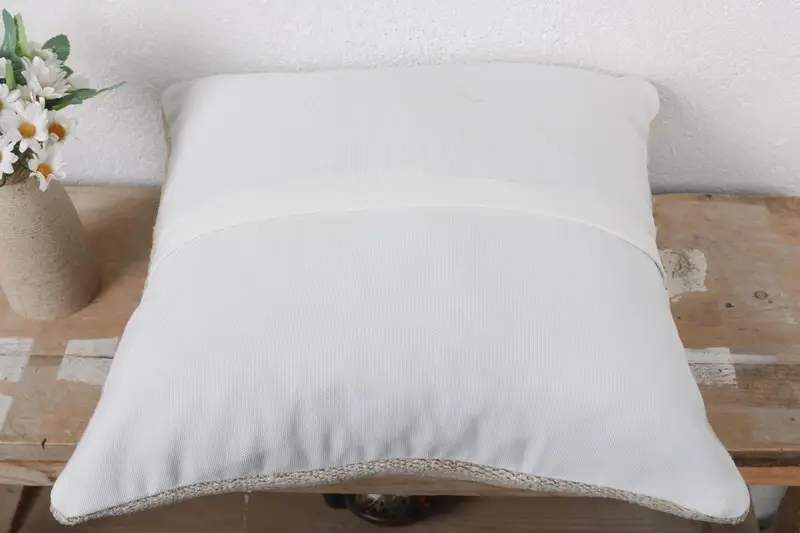 16x16 Beige Cushion Case, Cushion Cover, Interior Designer Pillow, Personalized Gift Pillow Pillow Sham, Turkish Pillow, Boho Pillow Sham Cover - 7