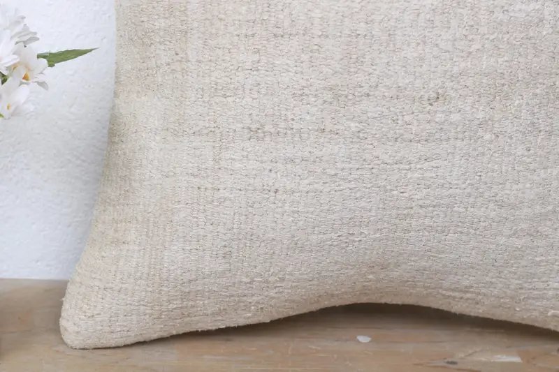 16x16 Beige Cushion Case, Cushion Cover, Interior Designer Pillow, Personalized Gift Pillow Pillow Sham, Turkish Pillow, Boho Pillow Sham Cover - 3