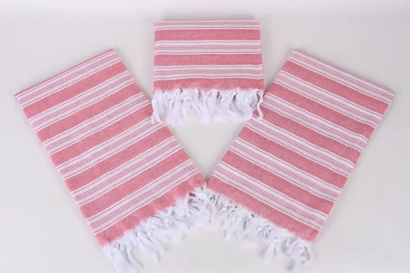 Girls Weekend Favors, Personalized Wedding Gift, 70x40 Cotton Striped Towel, Custom Gift, Personalized Bridesmaid Gift, Boyfriend Christmas Gift - 6