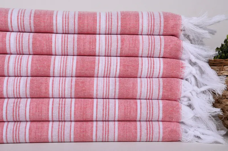 Girls Weekend Favors, Personalized Wedding Gift, 70x40 Cotton Striped Towel, Custom Gift, Personalized Bridesmaid Gift, Boyfriend Christmas Gift - 2