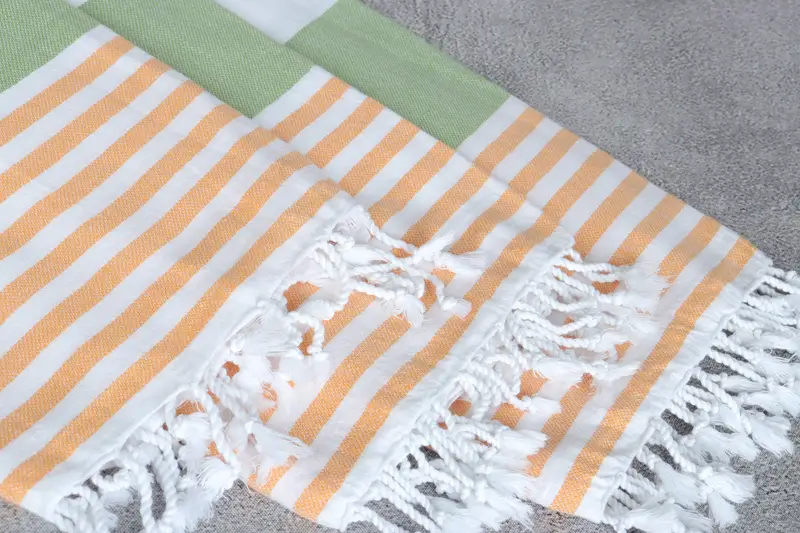 Halloween Gifts, Personalized Wedding Gift, 70x40 Cotton Striped Towel, Beach Theme Wedding Gift, Custom Wedding Gift, Personalized Towel - 5