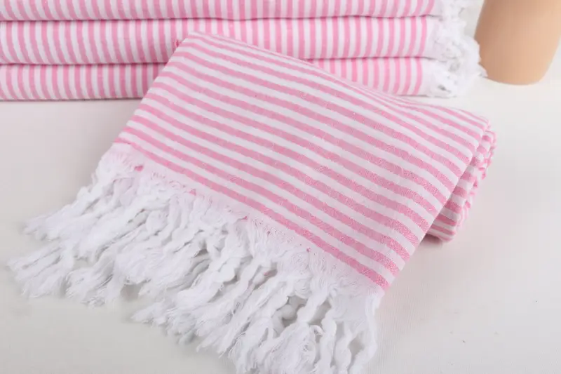 Beach Wedding Favor, 68x36 Cotton Striped Towel, Personalized Towel, Baby Boy Gift, Wedding Gifts Towel, Custom Wedding Gifts, Bridesmaid Towel - 4