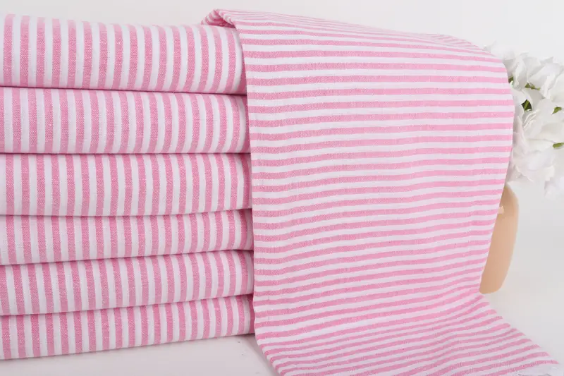 Beach Wedding Favor, 68x36 Cotton Striped Towel, Personalized Towel, Baby Boy Gift, Wedding Gifts Towel, Custom Wedding Gifts, Bridesmaid Towel - 2