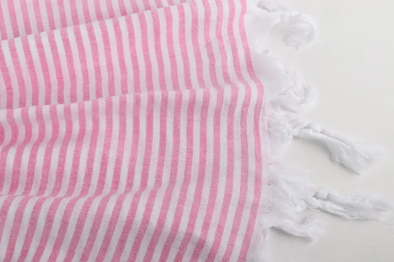 Beach Wedding Favor, 68x36 Cotton Striped Towel, Personalized Towel, Baby Boy Gift, Wedding Gifts Towel, Custom Wedding Gifts, Bridesmaid Towel - 8