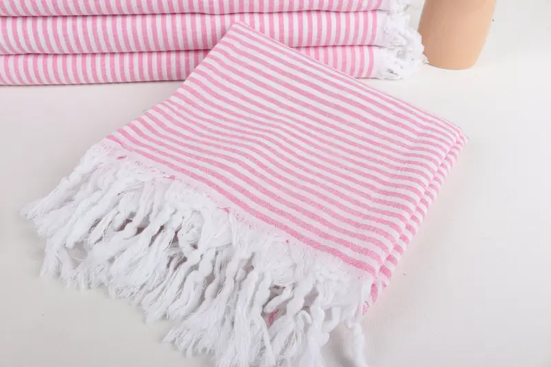 Beach Wedding Favor, 68x36 Cotton Striped Towel, Personalized Towel, Baby Boy Gift, Wedding Gifts Towel, Custom Wedding Gifts, Bridesmaid Towel - 5