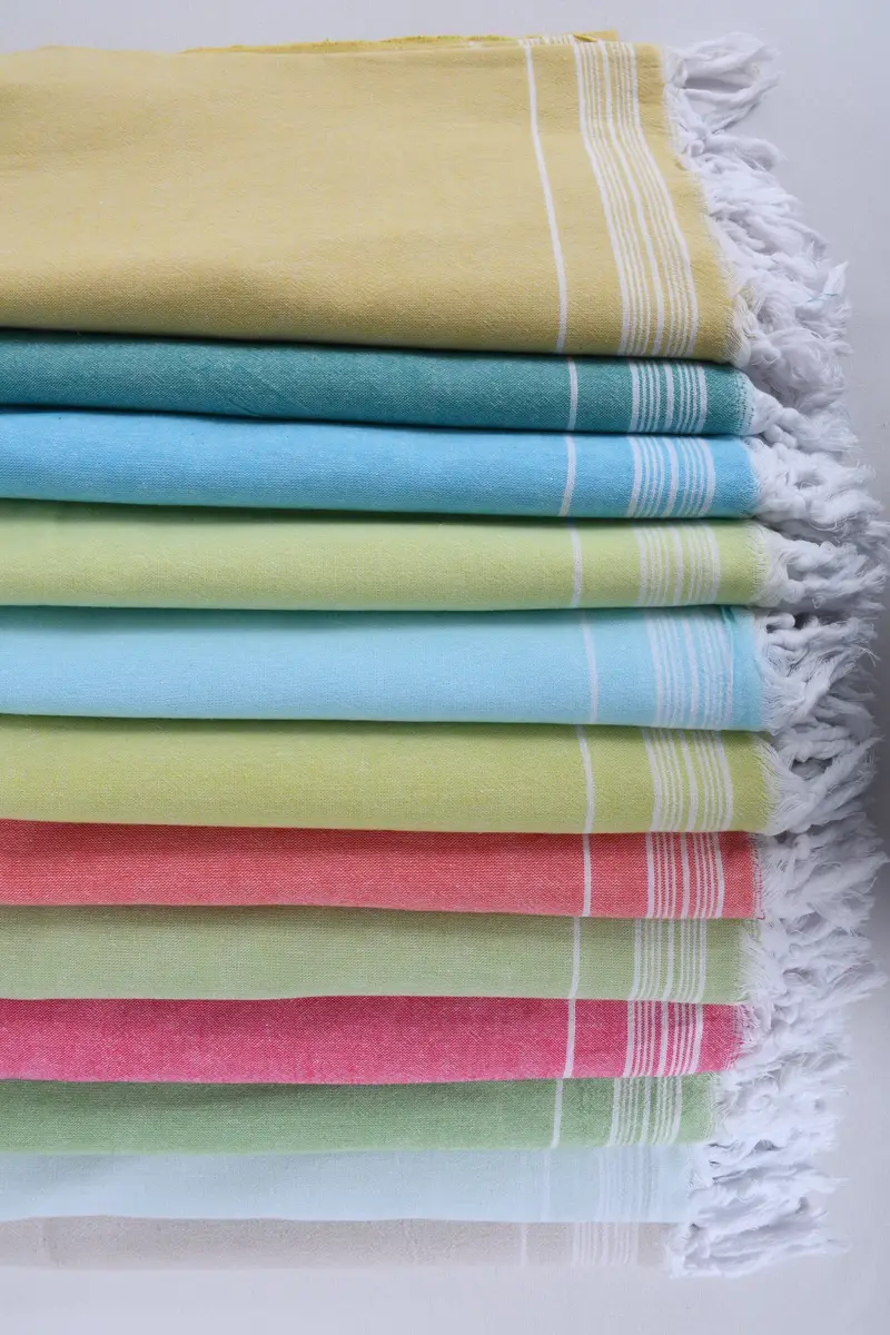 House Warming Gift, 92x56 Cotton Striped Towel, Personalized Blanket, Best Wedding Gift, Turkish Bedcover, Custom Blanket, Bachelorette Party Favors - 4