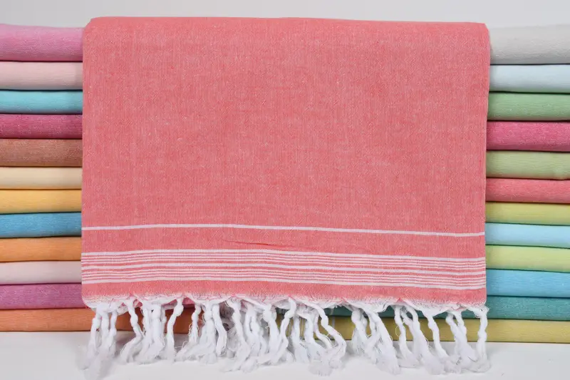 House Warming Gift, 92x56 Cotton Striped Towel, Personalized Blanket, Best Wedding Gift, Turkish Bedcover, Custom Blanket, Bachelorette Party Favors - 2