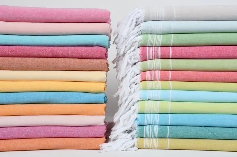 House Warming Gift, 92x56 Cotton Striped Towel, Personalized Blanket, Best Wedding Gift, Turkish Bedcover, Custom Blanket, Bachelorette Party Favors - 1