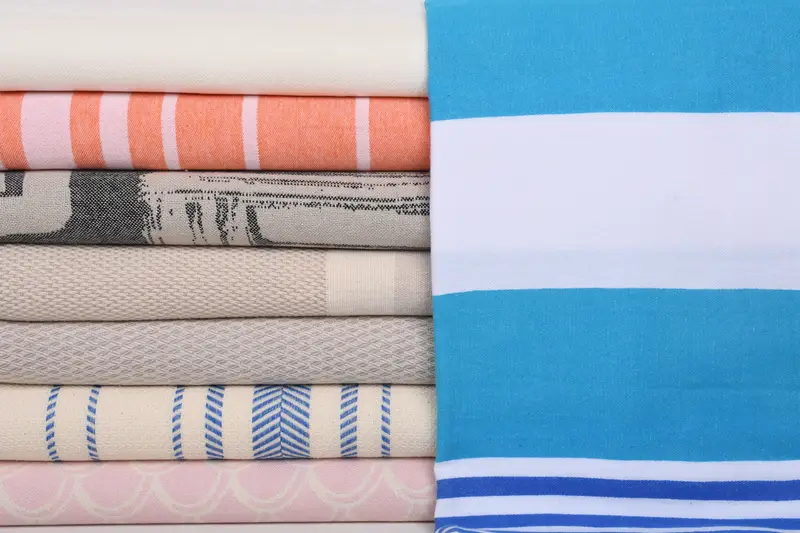 Personalized Gift For Him, Bridemaids Beach Towel, Lightweight Turkish towel, Personalized Gifts, 70x40 Cotton Set of 8 Towel, Best Friend Gift - 1