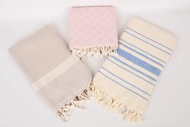 Personalized Gift For Him, Bridemaids Beach Towel, Lightweight Turkish towel, Personalized Gifts, 70x40 Cotton Set of 8 Towel, Best Friend Gift - 6