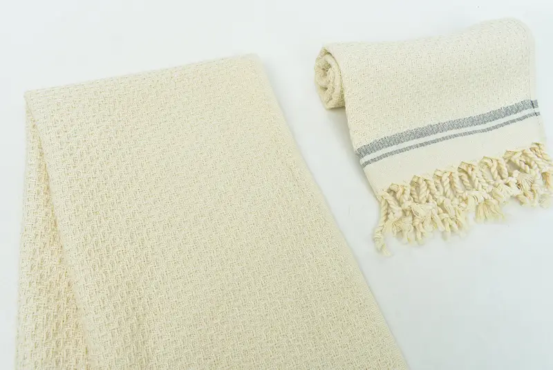 Personalized Wedding Gift For Couple, 38x18 Cotton Striped Towel, Holiday Towel, Monogrammed Hand Towel, Bathroom Towels, Kitchen Towel, Summer Gift - 7