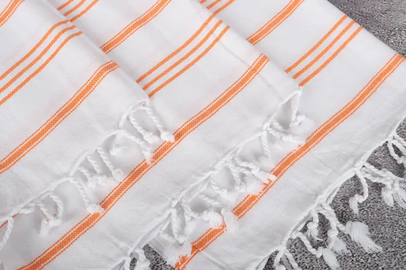 Housewarming Gift, Custom Tea Towel, 40x24 Cotton Striped Towel, Turkish Tea Towel, Turkish Hand Towel, Wedding Favors, Monogram Turkish Bath Towel - 5