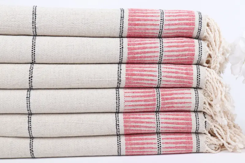 Bachelorette Favor, 70x40 Linen Striped Towel, Bachelor Party Favors, Bachelorette Party Gifts, Personalized Gifts, Gifts For Him, Organic Towel - 3