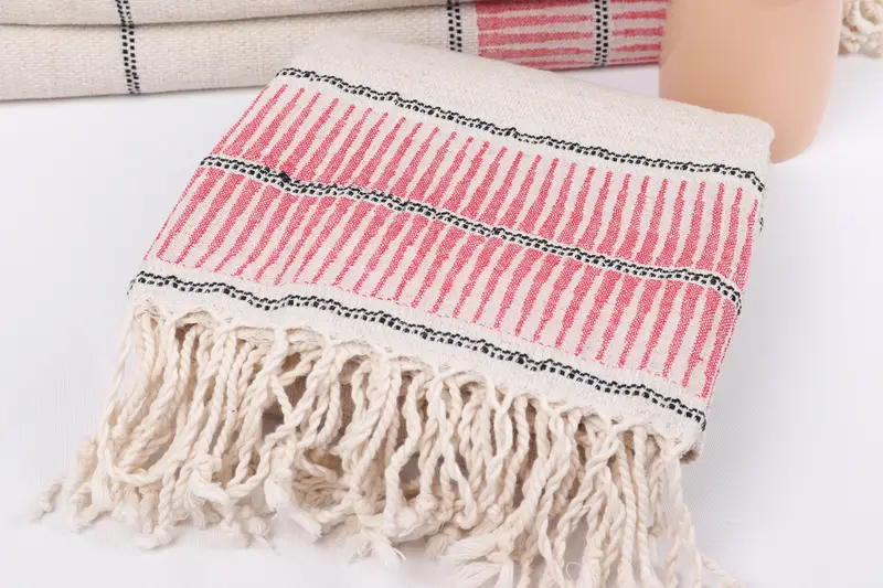 Bachelorette Favor, 70x40 Linen Striped Towel, Bachelor Party Favors, Bachelorette Party Gifts, Personalized Gifts, Gifts For Him, Organic Towel - 5