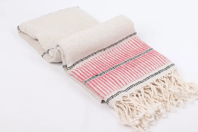 Bachelorette Favor, 70x40 Linen Striped Towel, Bachelor Party Favors, Bachelorette Party Gifts, Personalized Gifts, Gifts For Him, Organic Towel - 6