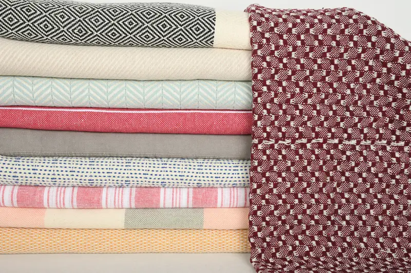 Personalized Turkish Towel, Beach Wedding Favor, Bathroom Towels, Gym Towel, Small Bath Towels, Monogrammed Hand Towel, 40x20 Cotton Set of 10 Towel - 2