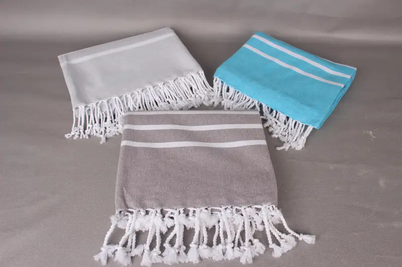 Peshtemal Towel, Monogrammed Beach Towel, Valentines Gift, Home Decor Gifts, 70x40 Cotton Striped Towel, Travel Towel, Bulk Order Towel, Yoga Towel - 4