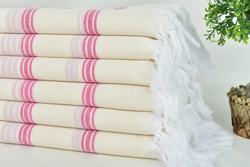 70x40 Cotton Striped Towel, Turkish Beach Towel Personalized, Beach Towel Bulk, Gym Towel, Bridal Shower Favor, Quick-dry peshtemal, Absorbent towel - 3