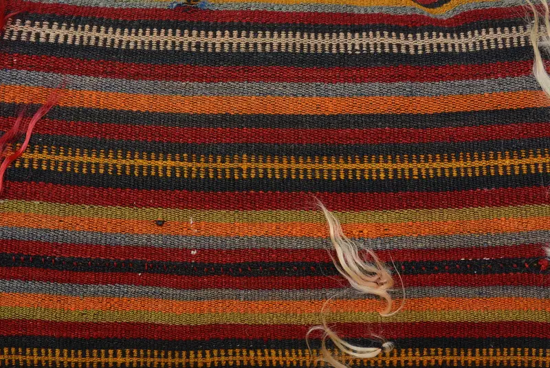 Pillow for Couch, Vintage Throw Pillow Cover, Vintage Kilim Pillow, Square Throw Pillow Case, Turkish Pillow, 16x48 Red Pillow Sham, Cushion - 3