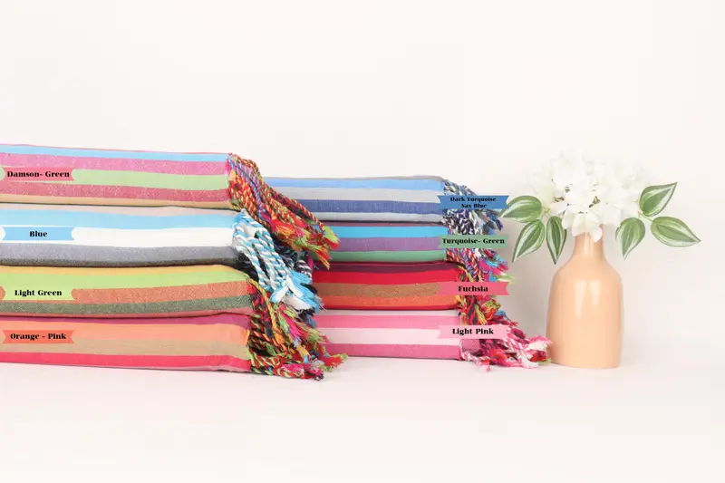 70x36 Cotton Striped Towel, Florida Bachelorette Party Favors, Bachelor Bachelorette Party Favors, Gift For Her, Wedding Favors, Family Gift - 1