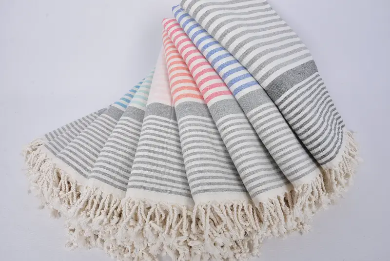 Valentines Gift, Pool Towels, Summer Towel, Gym Towel, Custom Beach Towel, 68x40 Cotton Striped Terry Towel, Wedding Gifts Towel, Embroidered Towel - 4