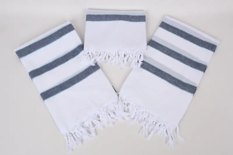 Housewarming Gift, Turkish Towel Personalized, Peshtemal Towel, Beach Towel Bulk, Bachelorette Party Gift, 60x36 Cotton Striped Towel, Handmade Gift - 6