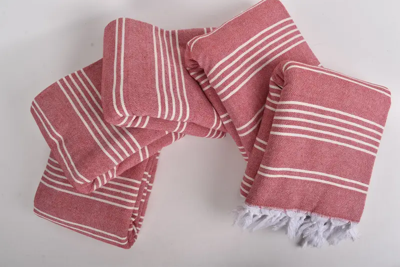 Bachelorette Gifts, Throw Blanket Couch, Bachelorette Party Favors Beach, 96x70 Cotton Striped Towel, Wedding Favors, Extra Large Tablecloth - 4