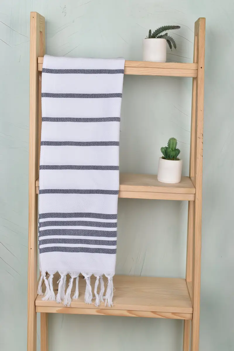 Summer Gift, Bachelorette Favor, Bathroom Towels, Personalized Gifts, 36x24 Cotton Herringbone Towel, Wedding Gift, Monogram Turkish Bath Towel - 8
