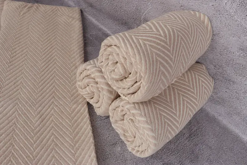 Gym Towel, 70x40 Cotton Striped Towel, Summer Gift, Bachelorette Party Decorations, Custom Wedding Gift, Hammam Towel USA, Home Decor Towel - 8