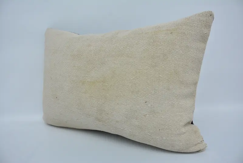 One Of A Kind Pillow Cover, Pillow for Sofa, Ethnical Kilim Rug Pillow, 16x24 Beige Pillow, Antique Pillows, Cushion, Ottoman Pillow, Pet Pillow - 4