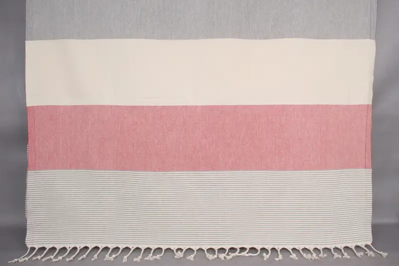 Turkish Towel USA, Custom Gift, Bachelor Gift, Yoga Towel, 70x40 Cotton Striped Towel, Kids Beach Towel, Sand-free towel, Beach Wedding Favor - 7