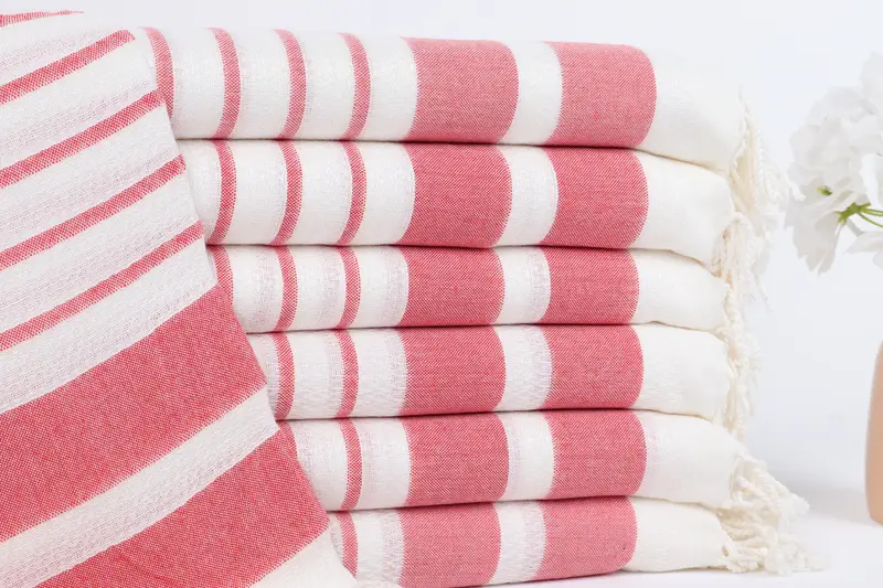 Home Decor Gifts, Bridesmaid Gifts Personalized, Personalized Gifts, Bridesmaid Gift Towel, 70x40 Cotton Striped Towel, Turkish bath towel for spa - 1
