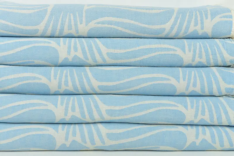 Beach Wedding Favor, Home Gift, Personalized Gifts, Beach Theme Wedding Gift, 70x60 Cotton Fish Design Towel, Custom Blanket, Custom Wedding Gifts - 4
