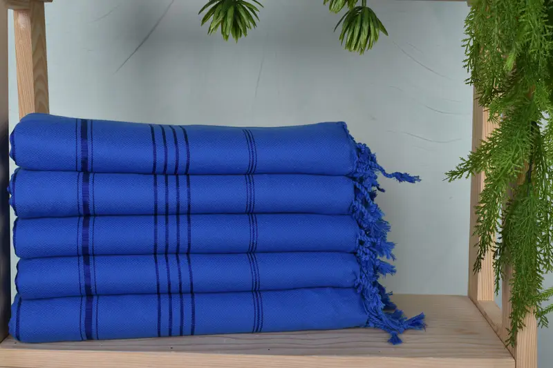 Travel Towel, Monogram Beach Towel, Beach Towel Bulk, Best Friend Gift Ideas, Organic Turkish towel, 70x40 Cotton Striped Towel, Best Wedding Gift - 2