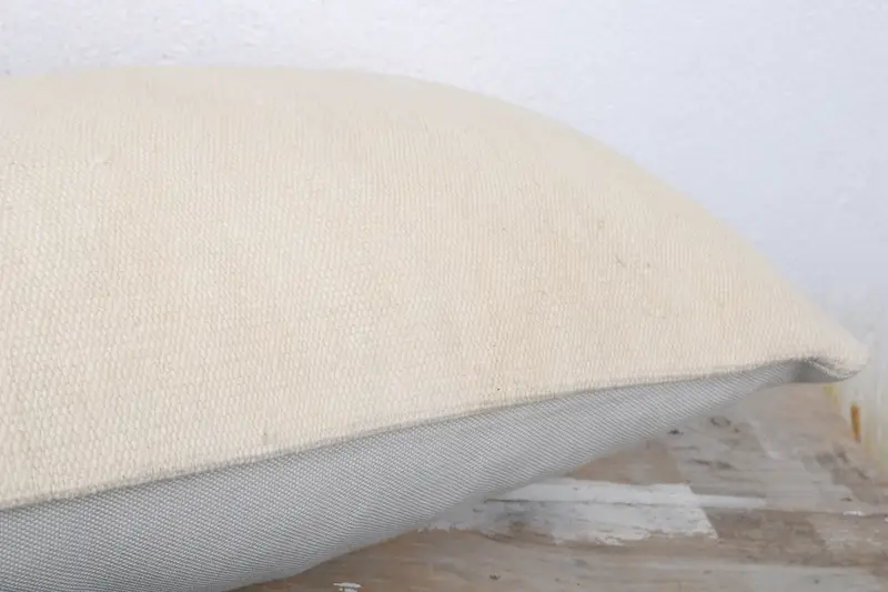 Boho Pillow Sham Cover, Pillow for Sofa, Gift Pillow, Accent Throw Pillow Case, 12x20 Beige Cushion Cover, Cushion Cover, Natural Cushion - 6