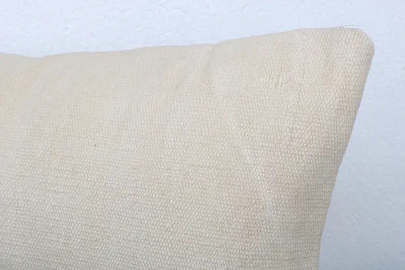 Boho Pillow Sham Cover, Pillow for Sofa, Gift Pillow, Accent Throw Pillow Case, 12x20 Beige Cushion Cover, Cushion Cover, Natural Cushion - 5