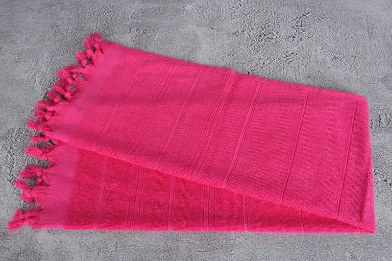 Monogram Kitchen Towel, Handmade Gift, Wedding Gift, Bulk Order Towel, Bathroom Towels, 40x18 Cotton Striped Terry Towel, Wedding Day Gift For Bride - 6