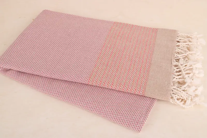 Best Friend Wedding Gift, 64x40 Cotton Diamond Towel, Travel towel, Turkish beach towel, Organic Turkish towel, Organic Beach Towel, Valentines Gift - 8