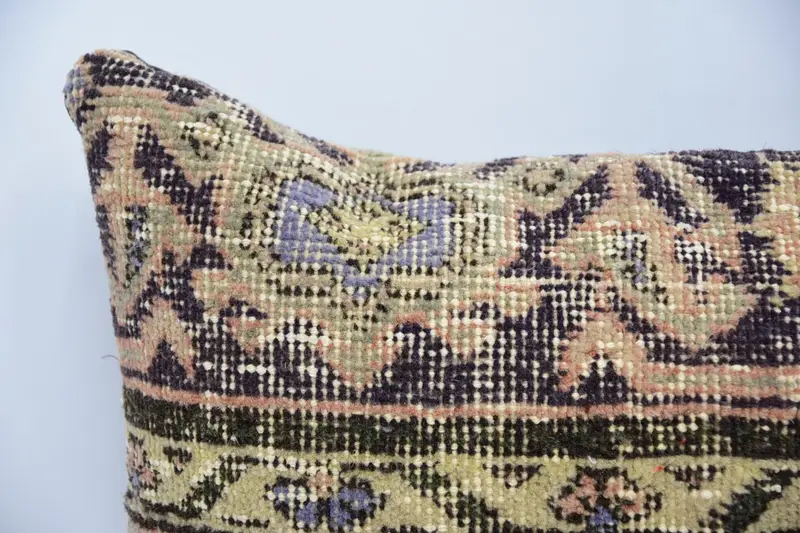 Sofa Cushion, 16x16 Beige Pillow Cover, Turkish Kilim Pillow, Vintage Kilim Throw Pillow, Ethnical Kilim Rug Pillow, Pillow Case - 2