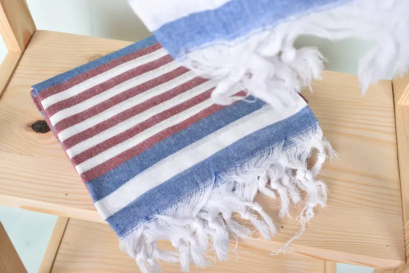 Bridesmaid Gifts, 68x40 Cotton Striped Towel, Turkish Towel USA, Gym Towel, Personalized Towel Gift, Scarf Towel, Best Friend Gift, Engagement Gift - 5