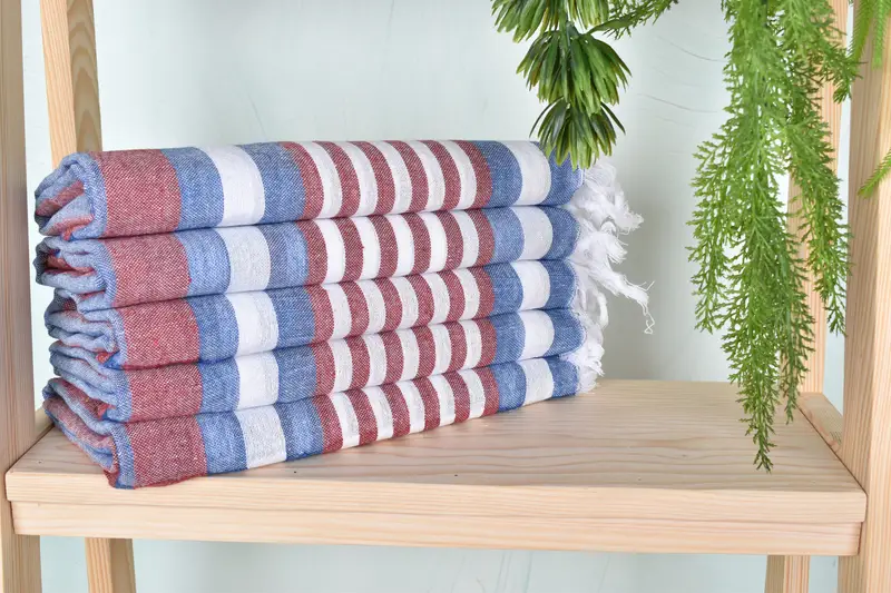 Bridesmaid Gifts, 68x40 Cotton Striped Towel, Turkish Towel USA, Gym Towel, Personalized Towel Gift, Scarf Towel, Best Friend Gift, Engagement Gift - 2