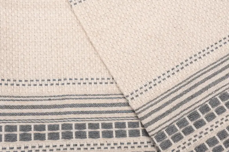 Artículos de despedida de soltera, toalla a rayas de lino 40x20, regalo para él, toalla navideña, regalos de dama de honor, toalla de cocina, regalo para el hogar, toalla de mano monograma - 5