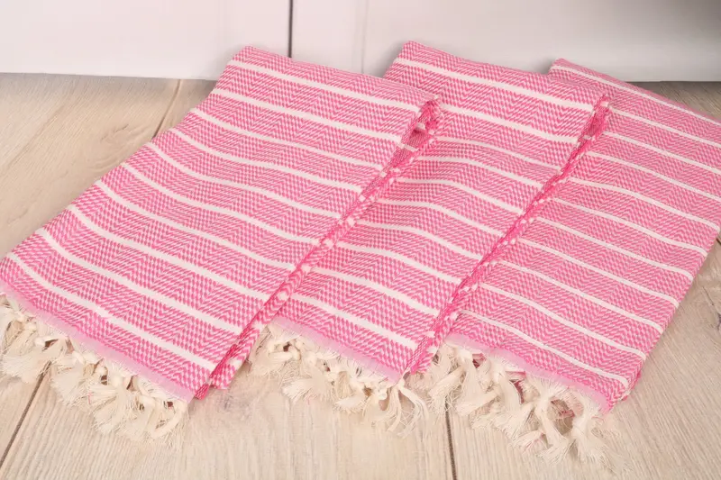 70x40 Cotton Striped Towel, Holiday Towel, Bridesmaid Gifts Personalized, Personalized Towel, Wedding Favors, Bachelor Bachelorette Party Favors - 6