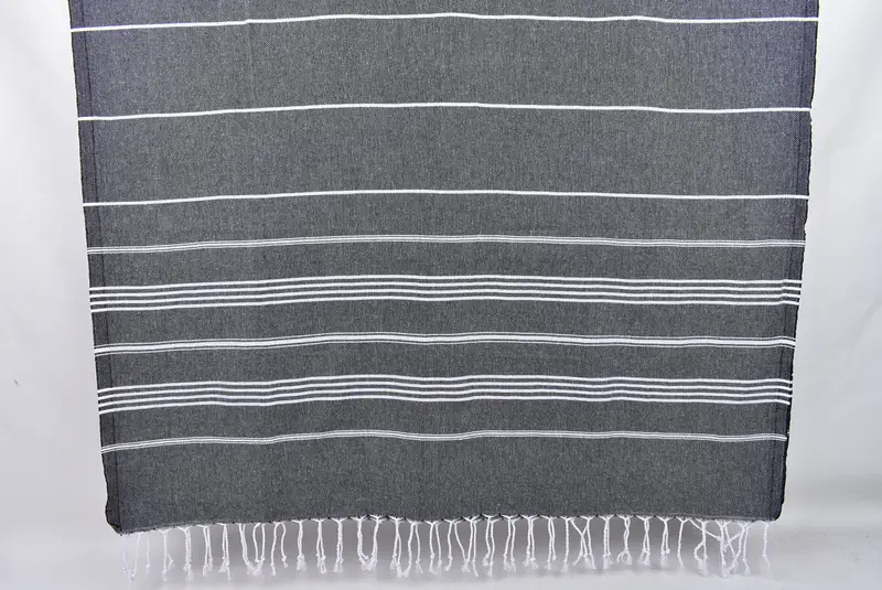 70x40 Cotton Striped Towel, Yoga Towel, Home Decor Towel, Monogram Turkish Towel, Wedding Towel, Personalized Beach Towel, Absorbent Turkish towel - 8