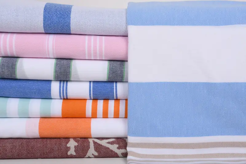 Yoga Towel, 70x40 Cotton Set of 8 Towel, Personalized Turkish Towel, Quick-Dry Beach Towel, Bridal Gifts, Friends Beach Towel, Personalized Towel - 1