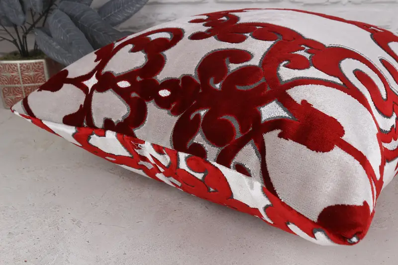 Antique Pillows, Interior Designer Pillow, Throw Kilim Pillow, Pillow Case, 20x20 Red Pillow Cover, Nautical Throw Cushion Case - 6