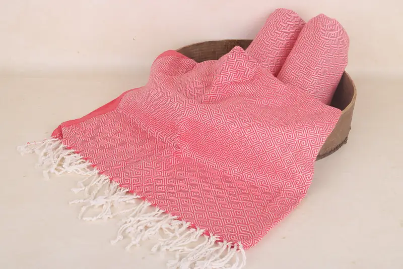 Oversized lightweight Turkish bath towel USA, Wedding Favors, 70x38 Cotton Diamond Towel, Custom Gifts, Lightweight towel, Best Beach Towel - 6